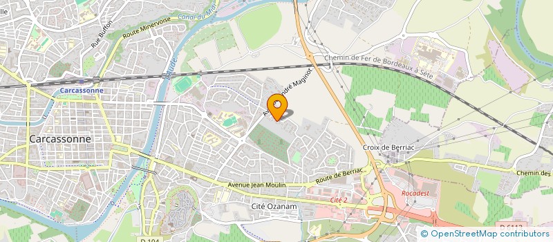 localisation de l'entreprise MONSIEUR NAWFAL MERZIGUE à CARCASSONNE