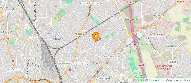 localisation de l'entreprise MONSIEUR NAWFAL NOUAH à TOULOUSE