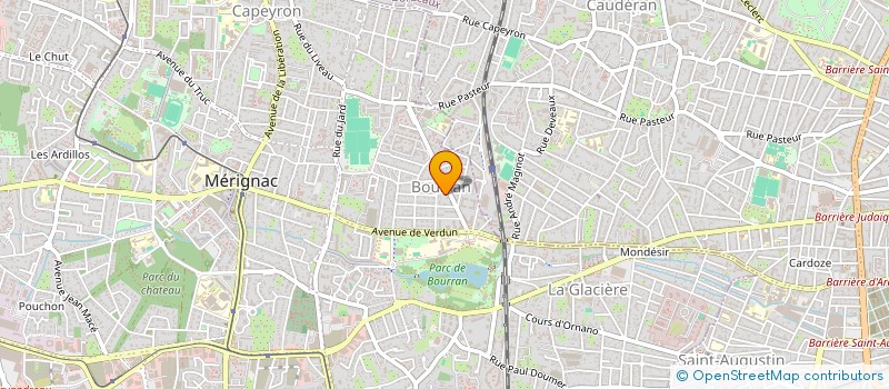 localisation de l'entreprise MONSIEUR NAWFAL TAMANI  MERIGNAC