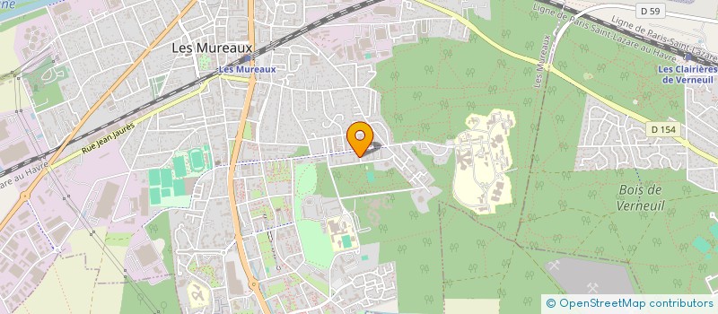 localisation de l'entreprise MONSIEUR NAWFAL TOURI  LES MUREAUX