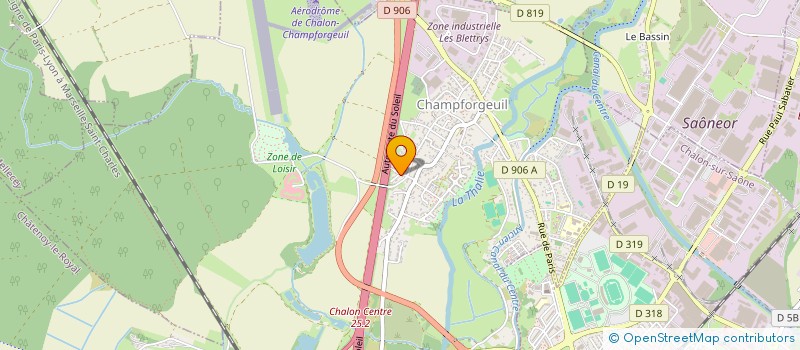 localisation de l'entreprise MONSIEUR NAWFEL BELGHAZI  CHAMPFORGEUIL