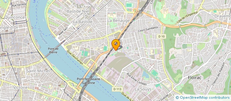 localisation de l'entreprise MONSIEUR NAWFEL BENHOU  FLOIRAC