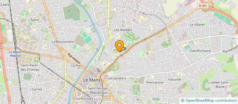 localisation de l'entreprise MONSIEUR NAWID AHMAD NOORI à LE MANS