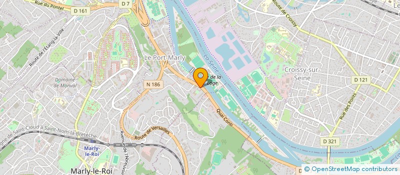 localisation de l'entreprise MONSIEUR NAWIDULLAH KHUGYANI à LE PORT-MARLY