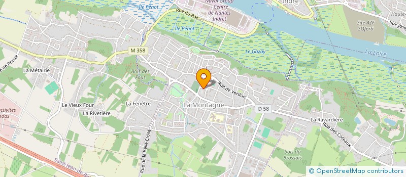 localisation de l'entreprise MONSIEUR NAWRAS AZIZ  LA MONTAGNE