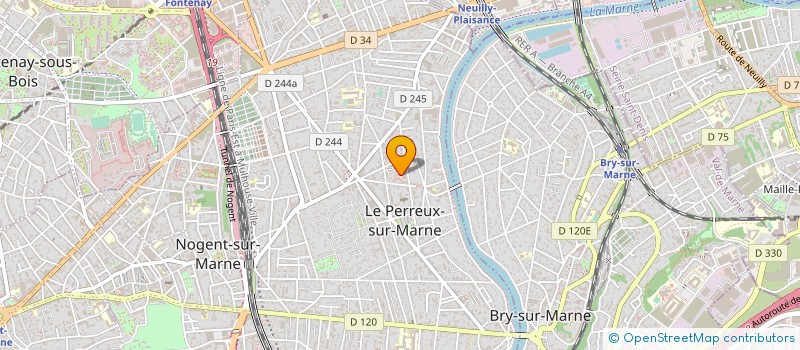 localisation de l'entreprise MONSIEUR NAYAK JOSEPH  LE PERREUX-SUR-MARNE