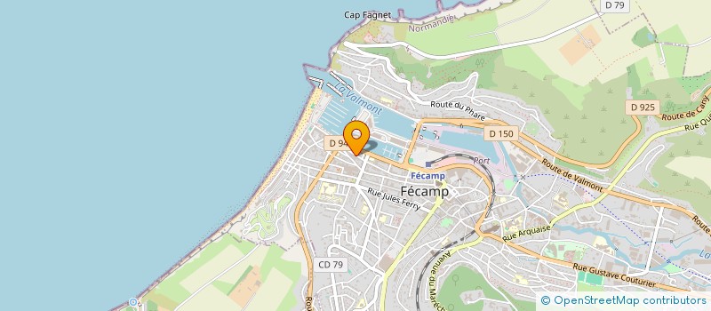 localisation de l'entreprise MONSIEUR NAYEL HASSANI  FECAMP