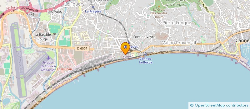 localisation de l'entreprise MONSIEUR NAYEL KHALIL à CANNES