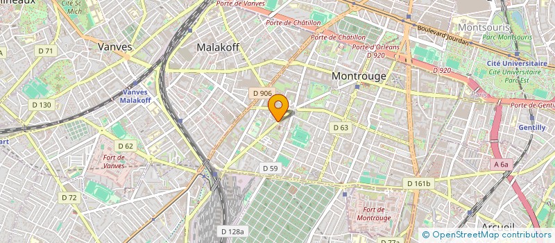 localisation de l'entreprise MONSIEUR NAYEL ZEAITER à MONTROUGE