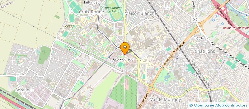 localisation de l'entreprise MONSIEUR NAYIR M'FOIHAYA  REIMS