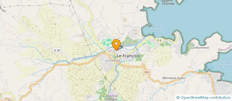 localisation de l'entreprise MONSIEUR NAZAIRE AMALIS  LE FRANCOIS