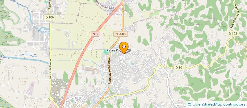 localisation de l'entreprise MONSIEUR NAZAIRE BRUCE  LES ABYMES