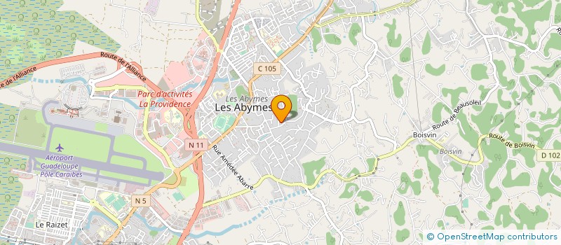 localisation de l'entreprise MONSIEUR NAZAIRE LOYALLE à LES ABYMES