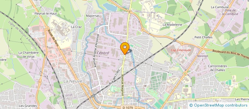 localisation de l'entreprise MONSIEUR NAZAKAT HUSSAIN à BOURG-EN-BRESSE