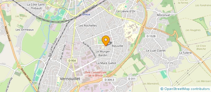localisation de l'entreprise MONSIEUR NAZAKAT MOHAMMAD à DREUX