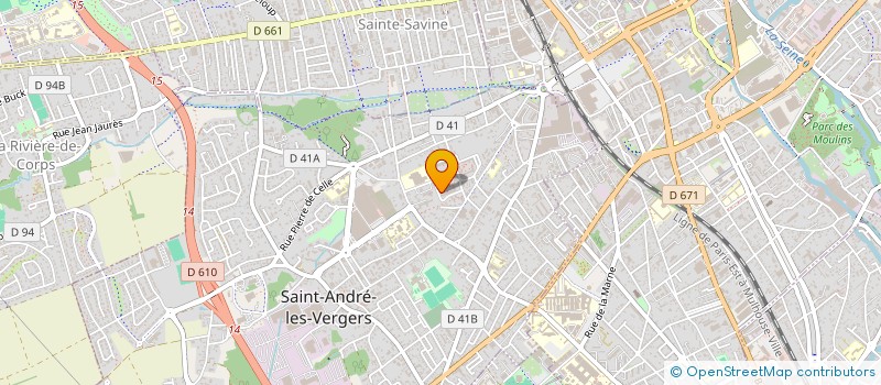 localisation de l'entreprise MONSIEUR NAZAMUDDIN MAROOFKHAIL  SAINT-ANDRE-LES-VERGERS