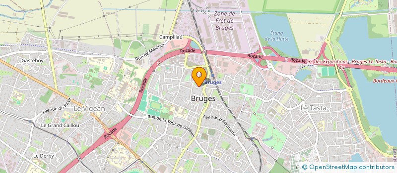 localisation de l'entreprise MONSIEUR NAZAR AHMAD  BRUGES