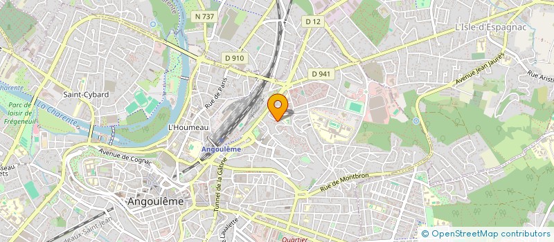 localisation de l'entreprise MONSIEUR NAZAR GUL AZIZI à ANGOULEME