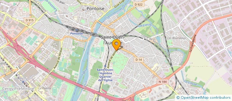 localisation de l'entreprise MONSIEUR NAZAR KHAN SULEIMANKHEIL à SAINT-OUEN-L'AUMONE