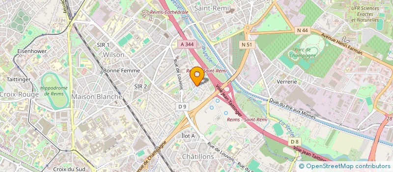 localisation de l'entreprise MONSIEUR NAZAR MOMAND  REIMS