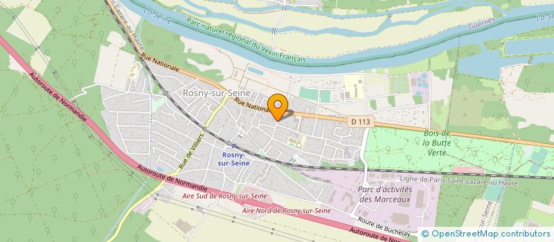 localisation de l'entreprise MONSIEUR NAZARENO CIFOLA  ROSNY-SUR-SEINE