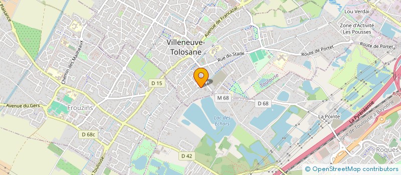 localisation de l'entreprise MONSIEUR NAZARETH REIG  VILLENEUVE-TOLOSANE
