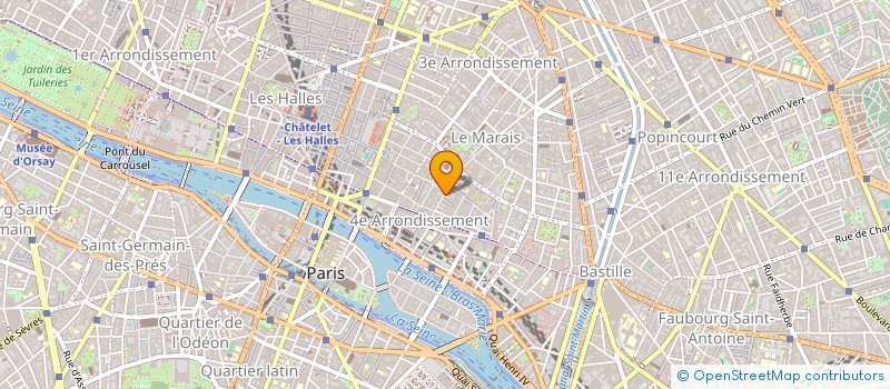 localisation de l'entreprise MONSIEUR NAZARIO GIORDANO  PARIS