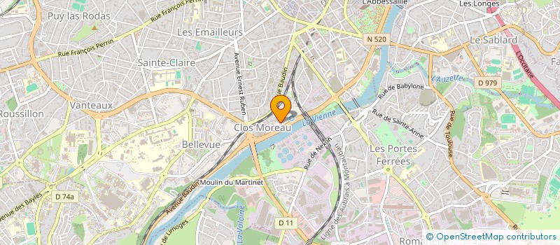 localisation de l'entreprise MONSIEUR NAZED SOIHIBOUDINE à LIMOGES