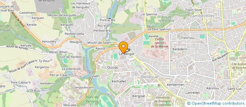 localisation de l'entreprise MONSIEUR NAZEEM MOUINOUDINE à BREST
