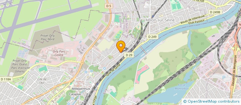 localisation de l'entreprise MONSIEUR NAZEM YOUSSEF à ATHIS-MONS