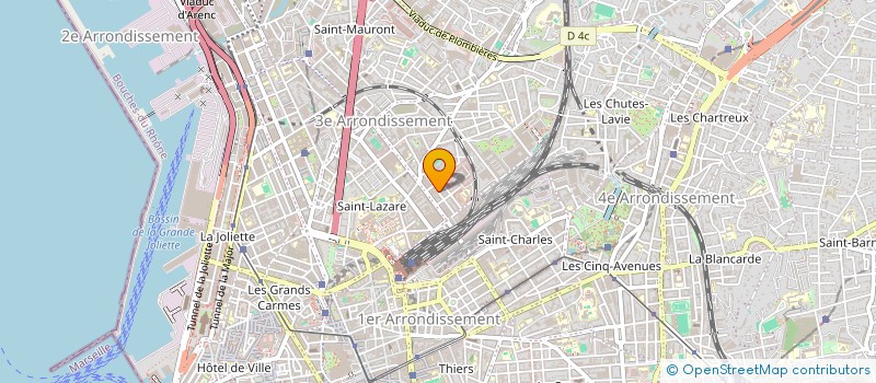 localisation de l'entreprise MONSIEUR NAZIDINE BACAR à MARSEILLE