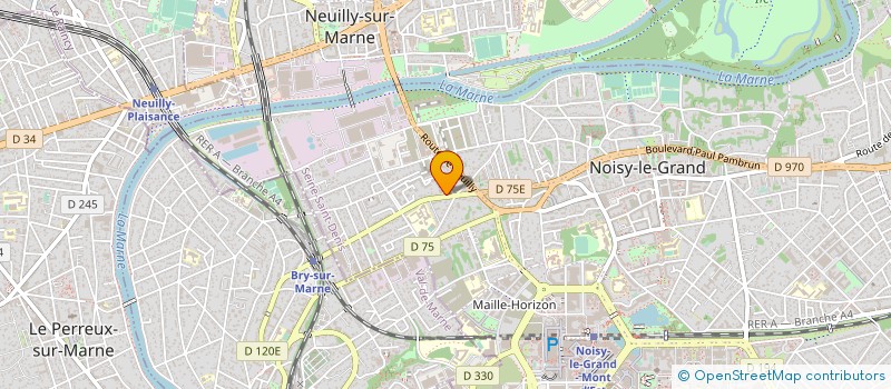 localisation de l'entreprise MONSIEUR NAZIF ISMAIL à NOISY-LE-GRAND