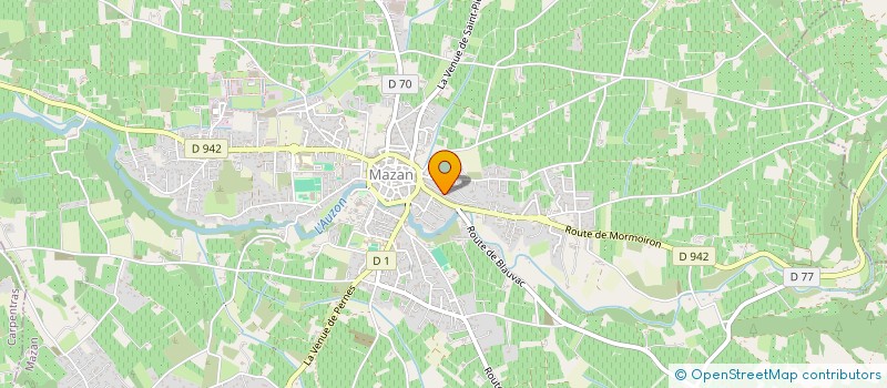 localisation de l'entreprise MONSIEUR NAZIH ANAS  MAZAN