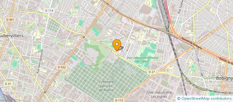 localisation de l'entreprise MONSIEUR NAZIH BOUKRAYA  PANTIN