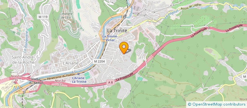 localisation de l'entreprise MONSIEUR NAZIH CADIR à LA TRINITE