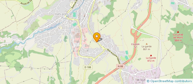 localisation de l'entreprise MONSIEUR NAZIH SOUEI  LE PUY-EN-VELAY