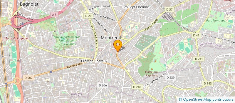 localisation de l'entreprise MONSIEUR NAZIM DAHMAM à MONTREUIL