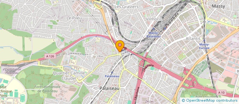 localisation de l'entreprise MONSIEUR NAZIM DEBBAH  PALAISEAU