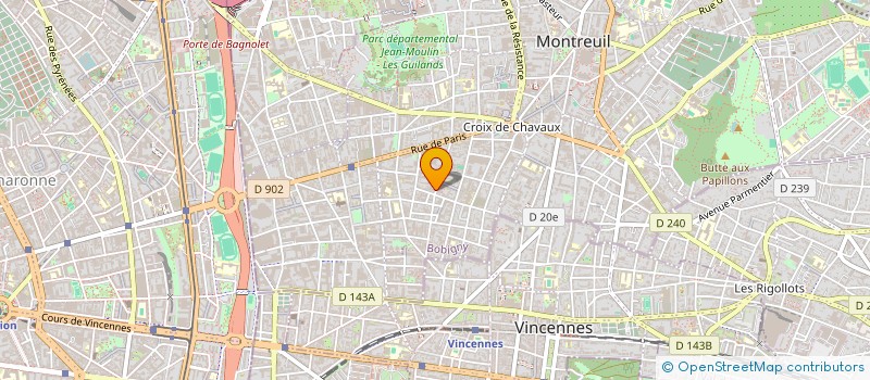 localisation de l'entreprise MONSIEUR NAZIM EL KECHAI à MONTREUIL