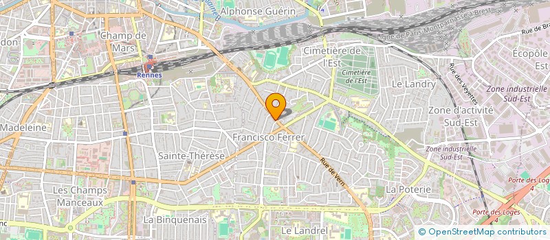 localisation de l'entreprise MONSIEUR NAZIM FATNASSI  RENNES