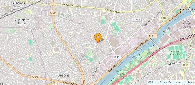 localisation de l'entreprise MONSIEUR NAZIM FODIL  BEZONS