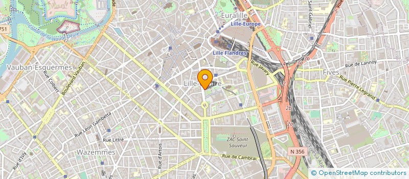 localisation de l'entreprise MONSIEUR NAZIM GUILLAUD à LILLE