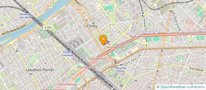 localisation de l'entreprise MONSIEUR NAZIM HABBAS à CLICHY
