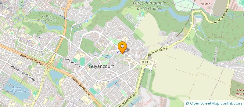 localisation de l'entreprise MONSIEUR NAZIM HADDAD  GUYANCOURT