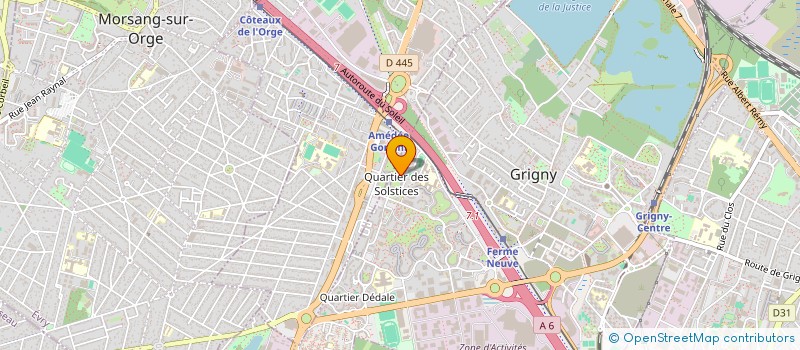 localisation de l'entreprise MONSIEUR NAZIM KHELIF  GRIGNY