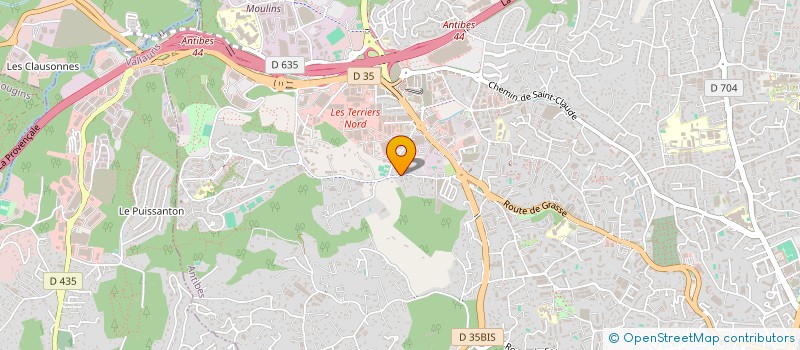 localisation de l'entreprise MONSIEUR NAZIM MEBARKI  ANTIBES