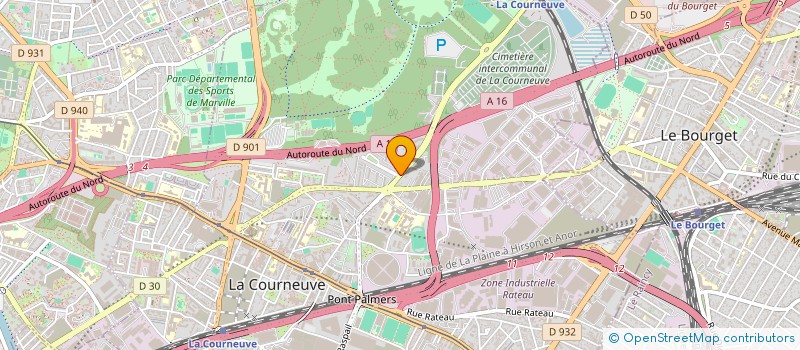 localisation de l'entreprise MONSIEUR NAZIM MESSAOUDENE  LA COURNEUVE