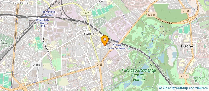 localisation de l'entreprise MONSIEUR NAZIM OSMANI à STAINS