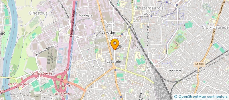 localisation de l'entreprise MONSIEUR NAZIM OULDMALEK  TOULOUSE