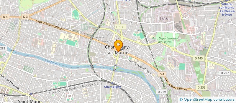 localisation de l'entreprise MONSIEUR NAZIM YAHIAOUI à CHAMPIGNY-SUR-MARNE